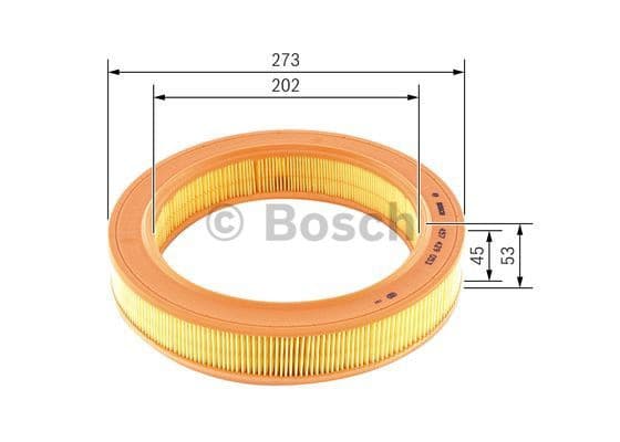 Фільтр повітря BOSCH 1457429053