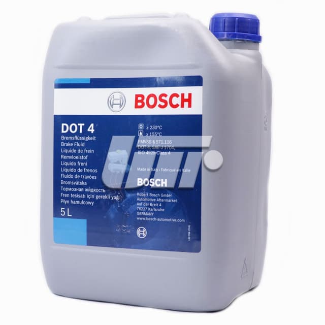 Гальмівна рідина BOSCH (DOT 4), 5л BOSCH
