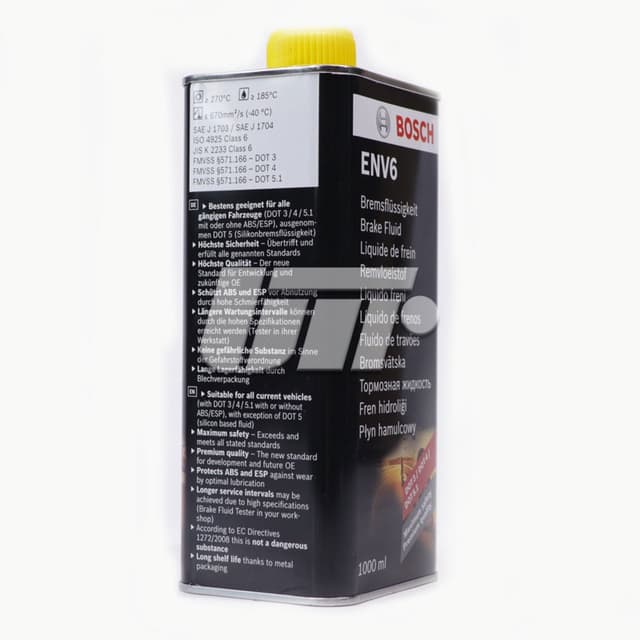 Гальмівна рідина BOSCH ENV6, 1л BOSCH 1987479207